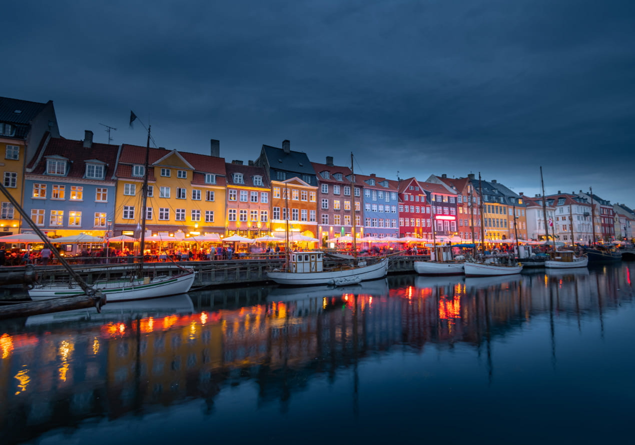 Häuser in Nyhavn Kopenhagen